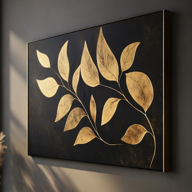 Gilded Flora Relief image